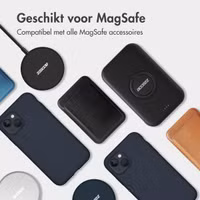 Accezz Liquid Silicone Backcover met MagSafe Apple iPhone 16 Pro - Donkerblauw