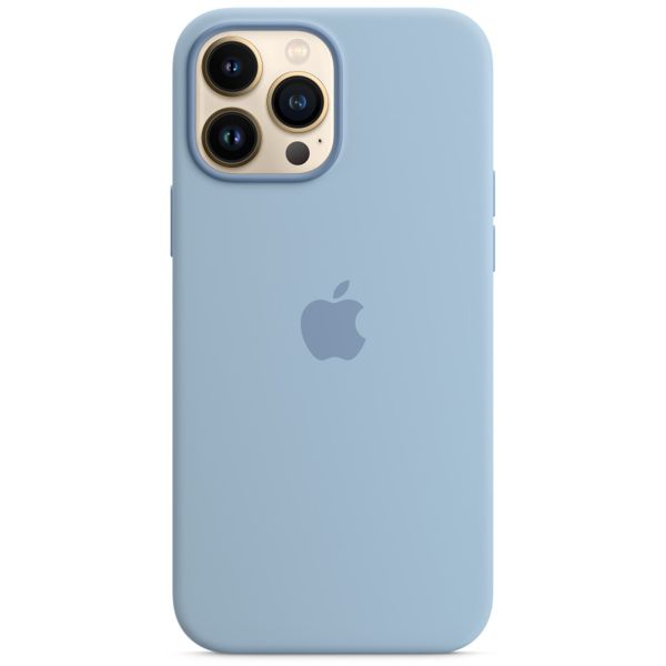 Apple Silicone Back Cover with MagSafe Apple iPhone 13 Pro Max - Blue Fog