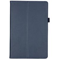 Effen Bookcase Samsung Galaxy Tab S5e - Donkerblauw