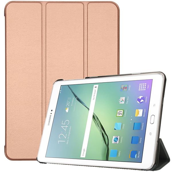 imoshion Trifold Bookcase Samsung Galaxy Tab S2 9.7 - Rosé Goud