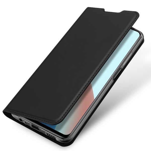 Dux Ducis Slim Softcase Bookcase Xiaomi Redmi Note 9T (5G) - Zwart