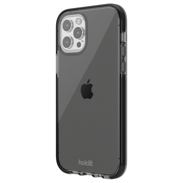 Holdit Seethru Case iPhone 12 (Pro) - Black