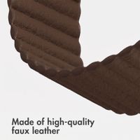 imoshion Magnetic Faux Leather Band Apple Watch | 38/40/41/42 mm - Brown
