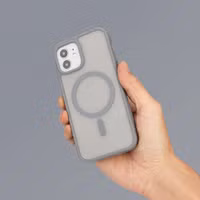 imoshion Color Guard Backcover met MagSafe Apple iPhone 12 (Pro) - Grijs