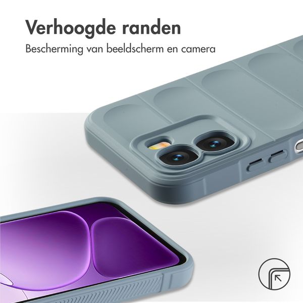 imoshion EasyGrip Backcover Oppo A6x (4G/5G) - Lichtblauw