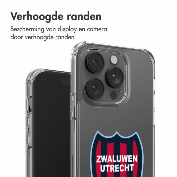 Clear Backcover Apple iPhone 14 Pro - Zwaluwen Utrecht '11