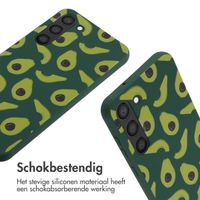 imoshion Siliconen design hoesje met koord Samsung Galaxy S23 Plus - Avocado Green