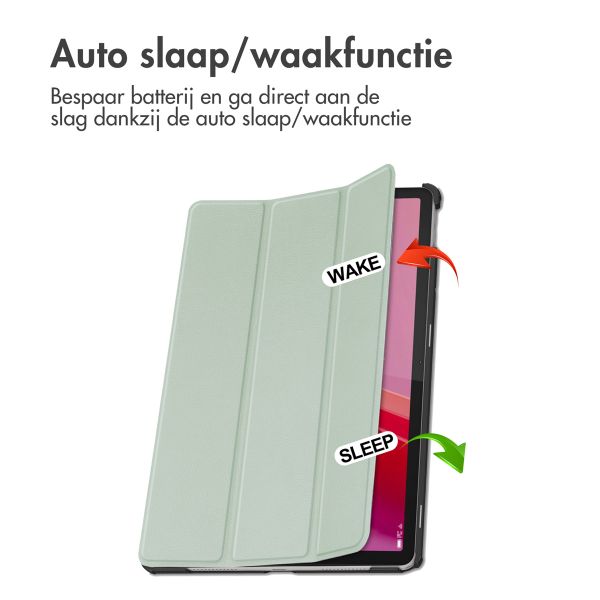 imoshion Trifold Bookcase Lenovo Tab M11 - Lichtgroen