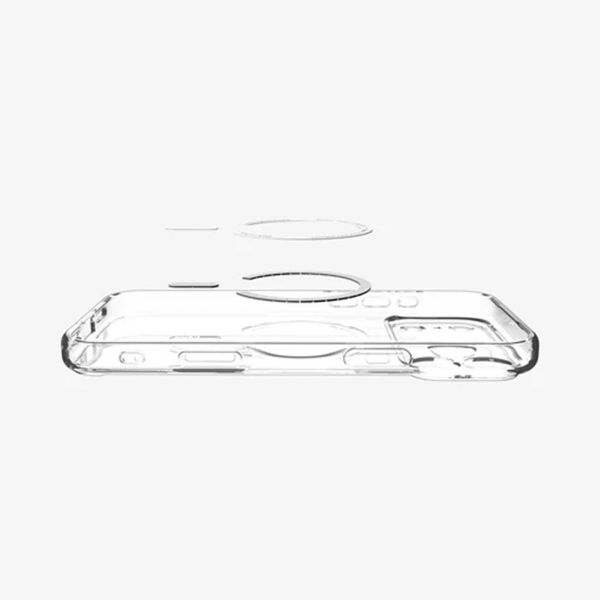 Spigen Ultra Hybrid Backcover MagSafe Apple iPhone 17 Pro - Clear / White