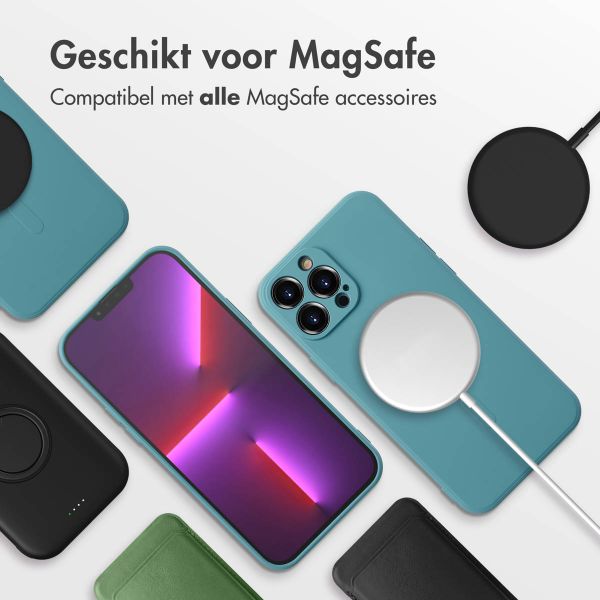 imoshion Color Backcover met MagSafe Apple iPhone 13 Pro Max - Smoke Green