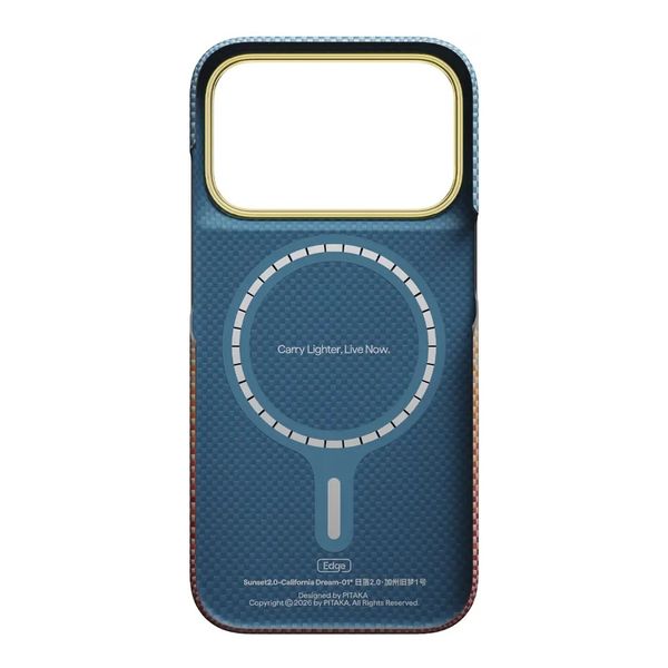 Pitaka Edge Case Apple iPhone 18 Pro / 17 Pro - California Dream