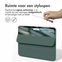 imoshion Magnetic Bookcase Apple iPad 11 (2025) 11 inch A16 / iPad 10 (2022) 10.9 inch - Donkergroen