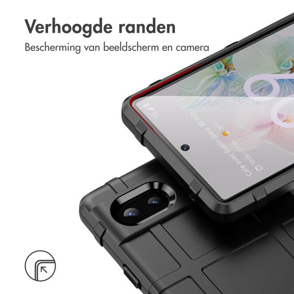 imoshion Rugged Shield Backcover Google Pixel 6a - Zwart