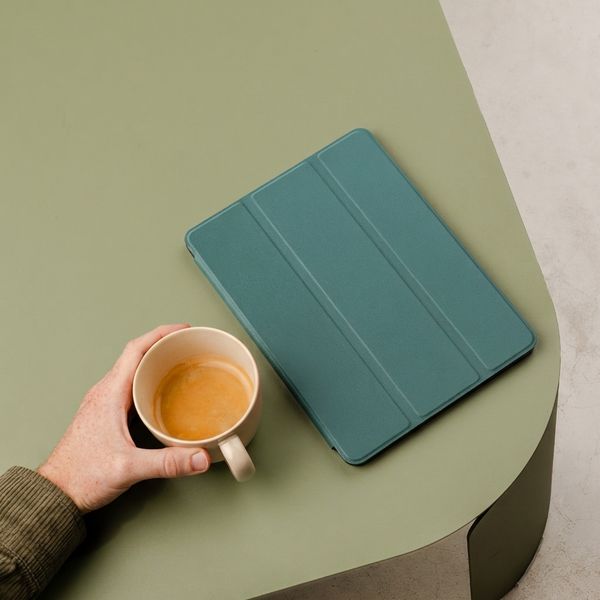 imoshion Trifold Bookcase Samsung Galaxy Tab S11 / S12 Ultra - Donkergroen