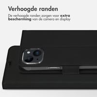 Accezz Wallet Softcase Bookcase Apple iPhone 15 Plus - Zwart