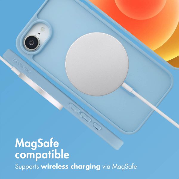 imoshion Colour Guard Back Cover with MagSafe Apple iPhone 17e / 16e - Light blue