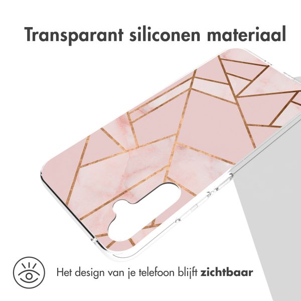 imoshion Design hoesje Samsung Galaxy A34 (5G) - Pink Graphic