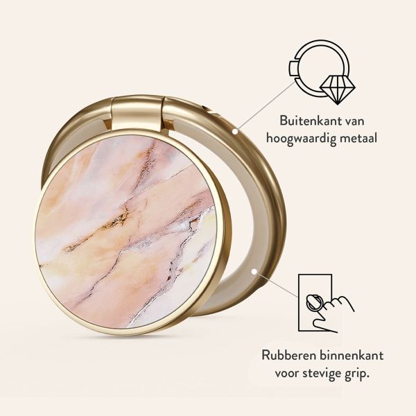 Burga Ringholder Gold - Telefoonring - Morning Sunshine