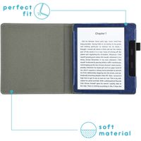 imoshion Vegan Leather Bookcase Amazon Kindle Oasis 3 - Donkerblauw