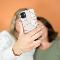 imoshion Design hoesje Apple iPhone 13 Pro - Grafisch Koper / Wit