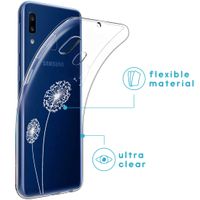 imoshion Design hoesje Samsung Galaxy A20e - Paardenbloem - Wit