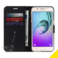 Accezz Wallet Softcase Bookcase Samsung Galaxy J5 (2016) - Zwart