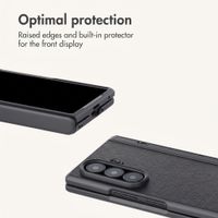 imoshion Faux Leather Slim Case Samsung Galaxy Z Fold 8 Ultra - Black