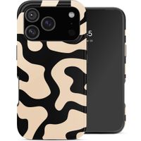 Selencia Vivid Back Cover Apple iPhone 17 Pro Max - Art Wave Black