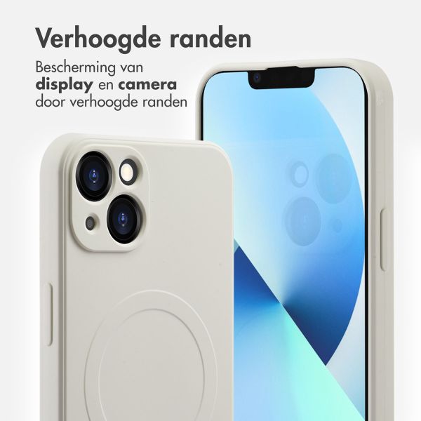 imoshion Color Backcover met MagSafe Apple iPhone 13 - Beige