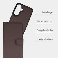 imoshion Detachable 2-in-1 Luxury Bookcase Samsung Galaxy A27 (5G) - Brown