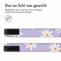 imoshion Design Trifold Bookcase Samsung Galaxy Tab A11 Plus / A9 Plus - Flowers Distance