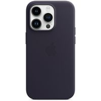 Apple Leather Back Cover with MagSafe Apple iPhone 14 Pro - Ink