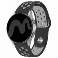 imoshion Siliconen sportbandje  - Universeel 18 mm aansluiting - Black / Grey
