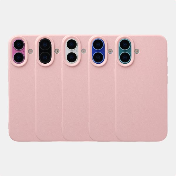 imoshion Texture Backcover Apple iPhone 16 - Roze