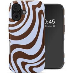 Selencia Vivid Backcover Apple iPhone 17 - Dream Swirl Chocolate