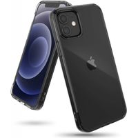 Ringke Fusion Backcover iPhone 12 (Pro) - Zwart