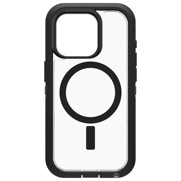 OtterBox Defender Pro Backcover met MagSafe Apple iPhone 15 Pro - Transparant