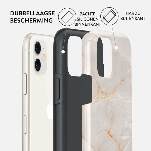 Burga Tough Backcover iPhone 11 - Vanilla Sand