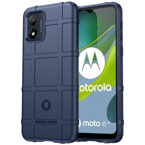 imoshion Rugged Shield Backcover Motorola Moto E13 - Donkerblauw