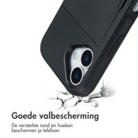 imoshion Backcover met pasjeshouder Apple iPhone 17 - Zwart