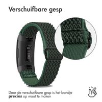 imoshion Elastisch nylonbandje Fitbit Charge 3 / 4 - Groen