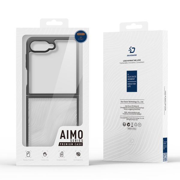Dux Ducis Aimo Backcover Samsung Galaxy Z Flip 7 - Transparant