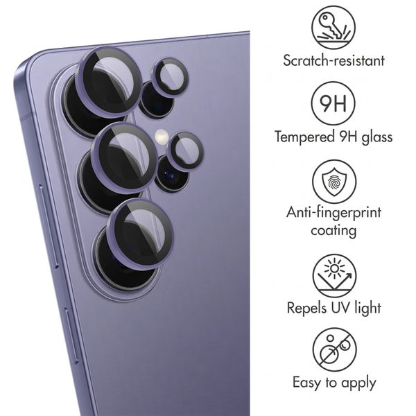 imoshion Camera Protector Glass 2-pack Samsung Galaxy S26 Ultra - Cobalt Blue