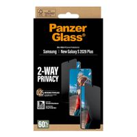 PanzerGlass Privacy Ultra-Wide Fit Anti-Bacterial Screenprotector incl. applicator Samsung Galaxy S26 Plus