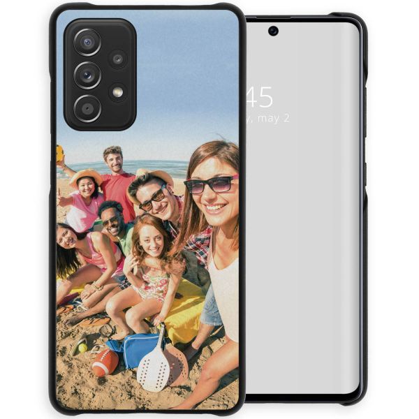 Ontwerp je eigen Samsung Galaxy A52(s) (5G/4G) hardcase hoesje -Zwart