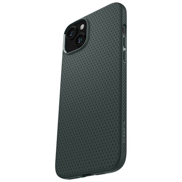 Spigen Liquid Air™ Backcover Apple iPhone 15 - Abyss Green