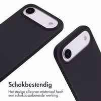 imoshion Siliconen hoesje met koord Apple iPhone Air - Zwart