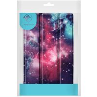 imoshion Design Trifold Bookcase Samsung Galaxy Tab A 10.1 (2016) - Space