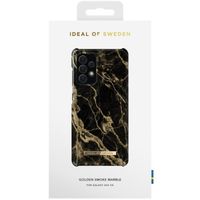 iDeal of Sweden Fashion Backcover Samsung Galaxy A52(s) (5G/4G) - Golden Smoke Marble