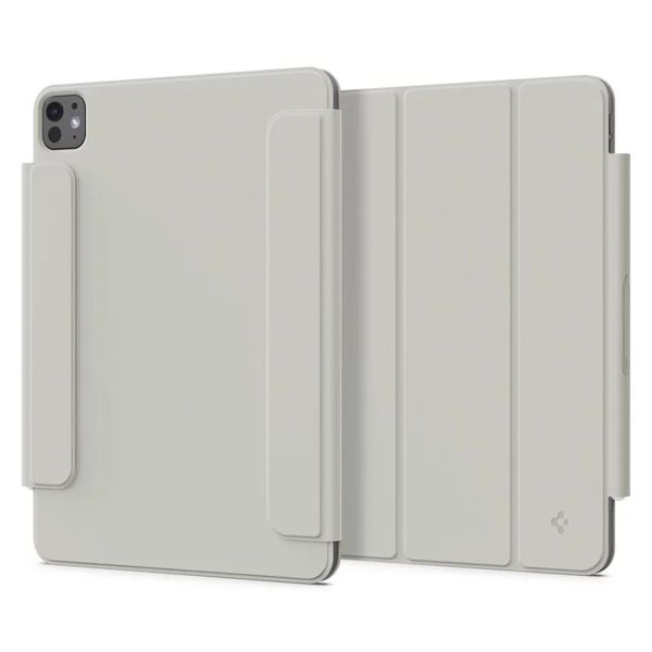 Spigen Air Skin folio OneTap Apple iPad Pro 11 (2024) M4 - Grijs